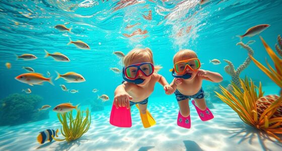 pool snorkeling for kids
