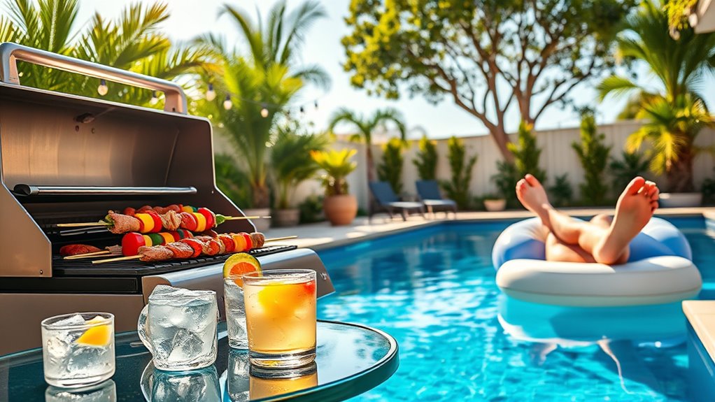 poolside bbq tips