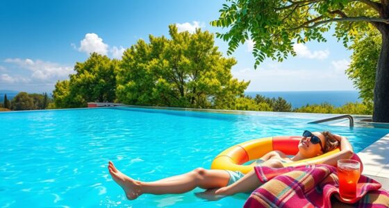 poolside digital detox activity