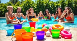 poolside dry outdoor games