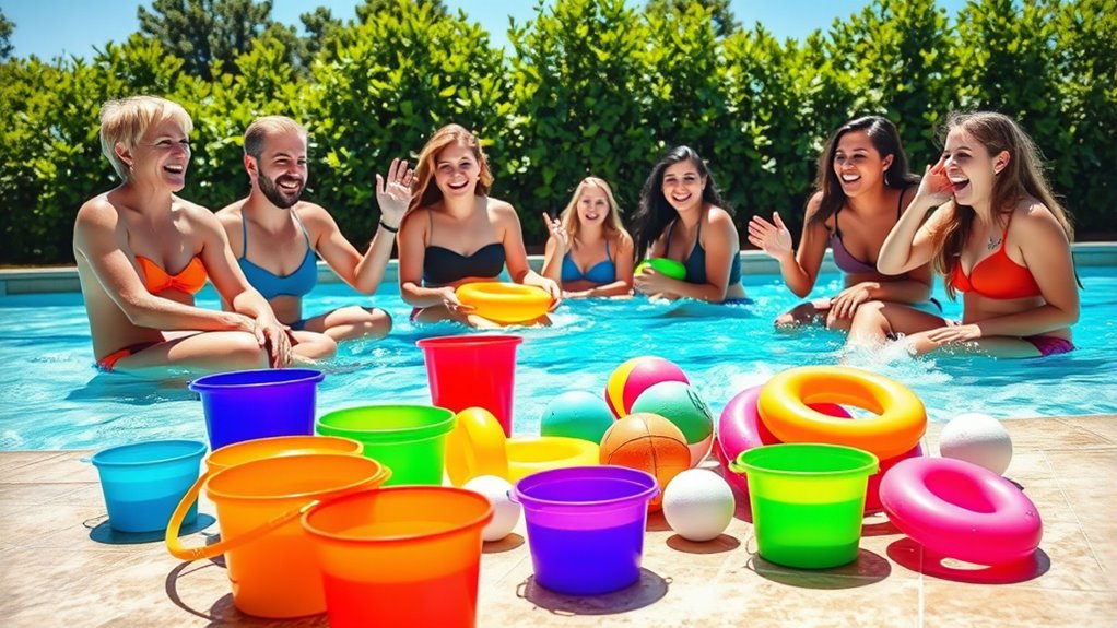 poolside dry outdoor games