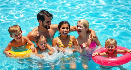 poolside family fun