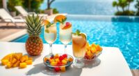 poolside refreshing snack ideas