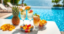 poolside refreshing snack ideas