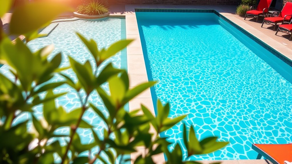 saltwater pools require less maintenance