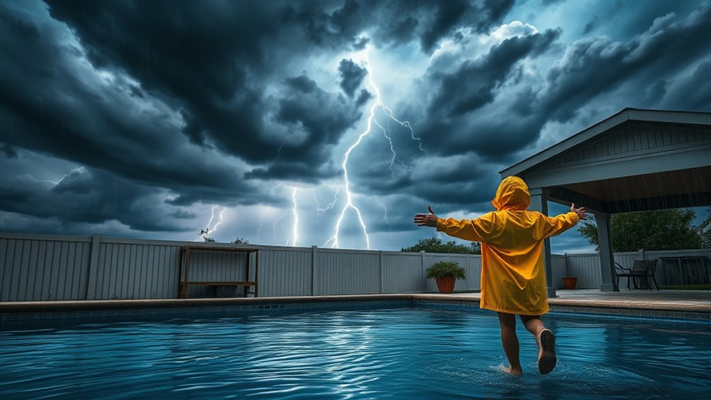 seek shelter during storms