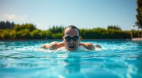 swimming reduces anxiety rapidly