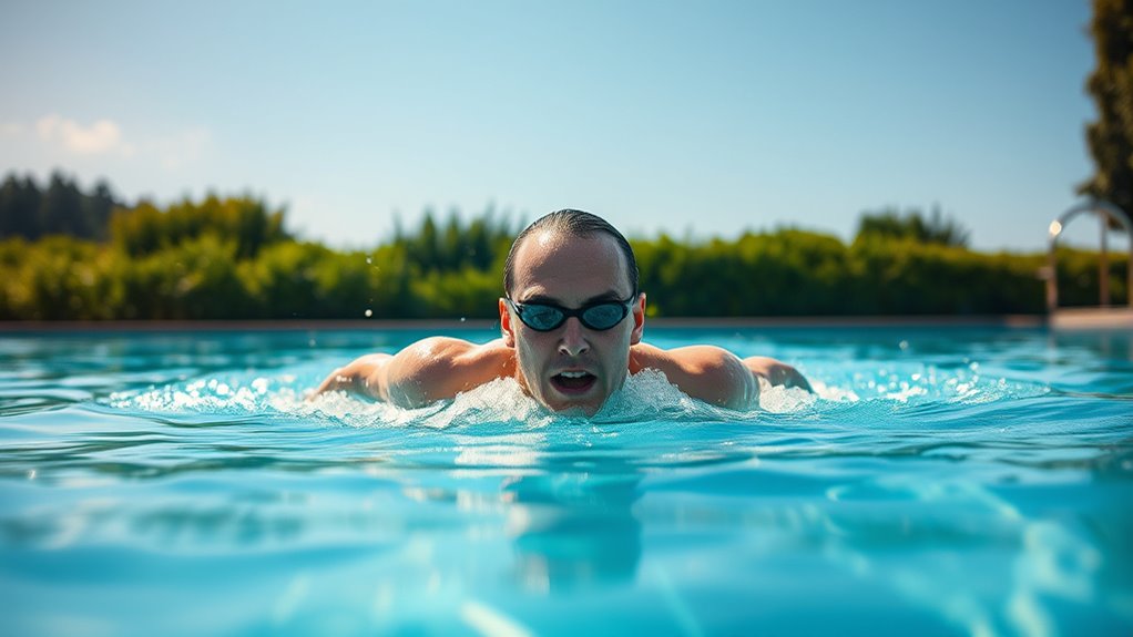 swimming reduces anxiety rapidly