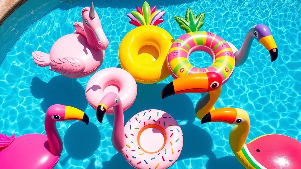 unique summer pool floates