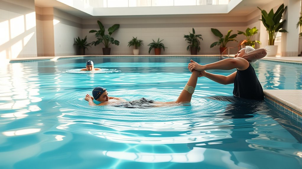 water supports healing recovery