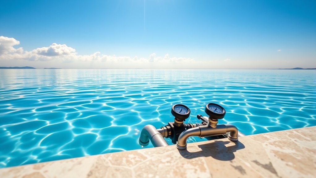 advanced filtration ensures clean water
