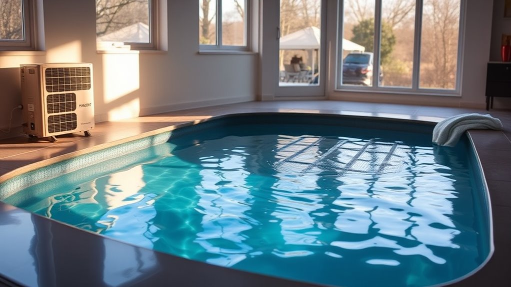 affordable endless pool heating