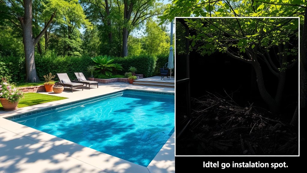 avoid unstable open outdoor areas