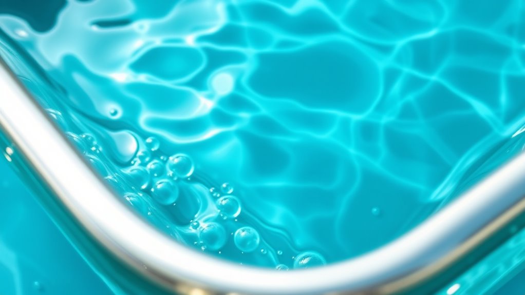 beautiful flowing water channels