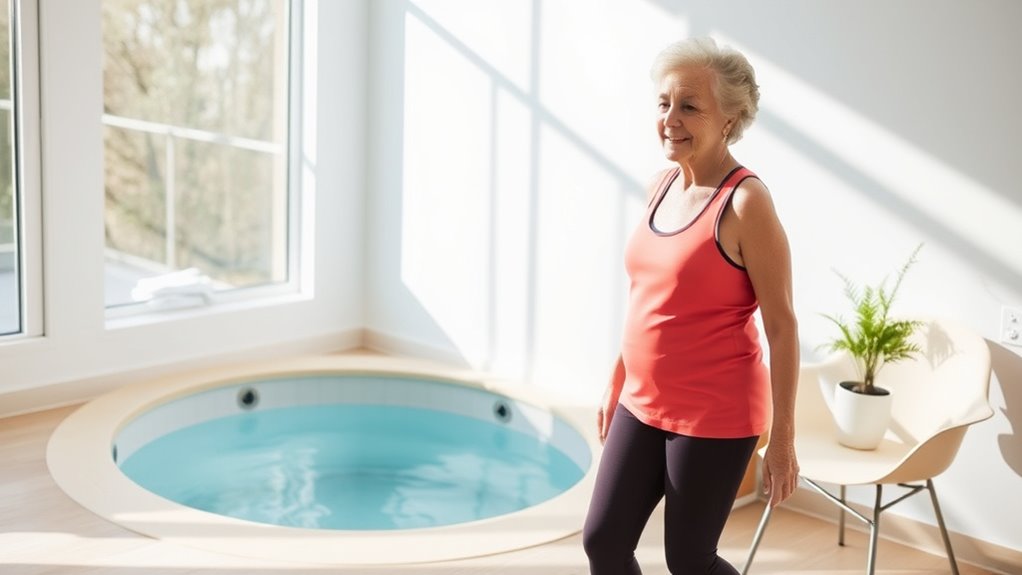 compact energy efficient aquatic exercise