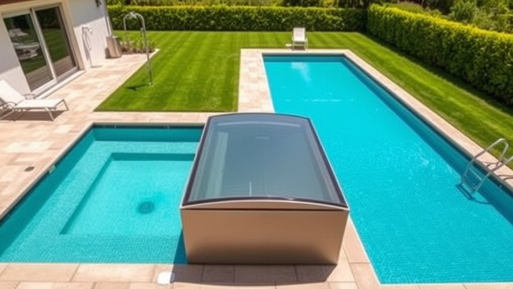 compact low maintenance swimming
