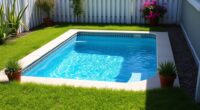 compact pool for small yards
