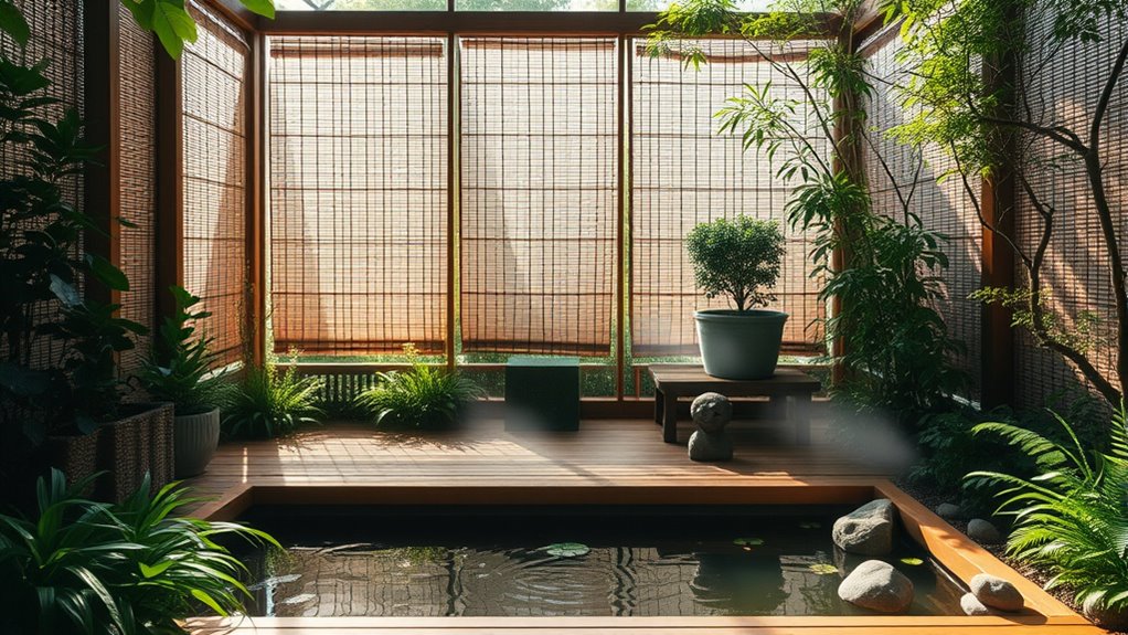 create calm focused sanctuary