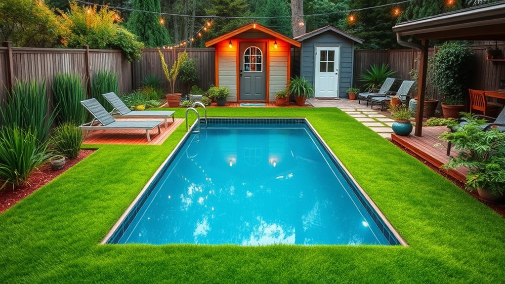 customizable backyard pool features