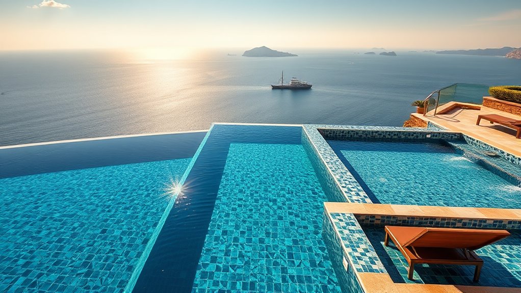 customizable luxury pool features