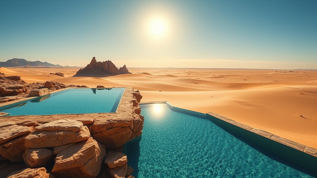 desert resilient stylish pools