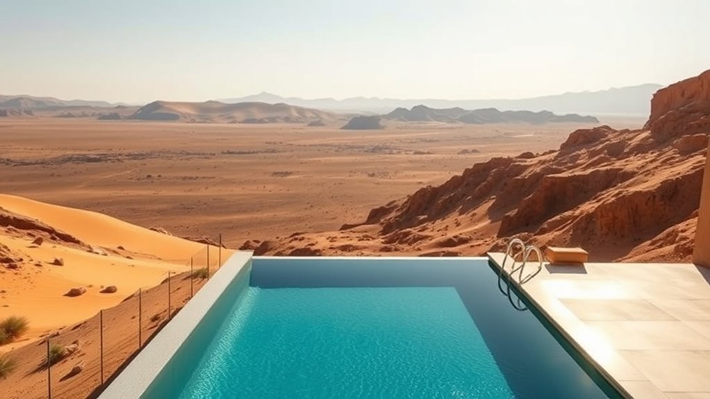 desert resistant pool design features