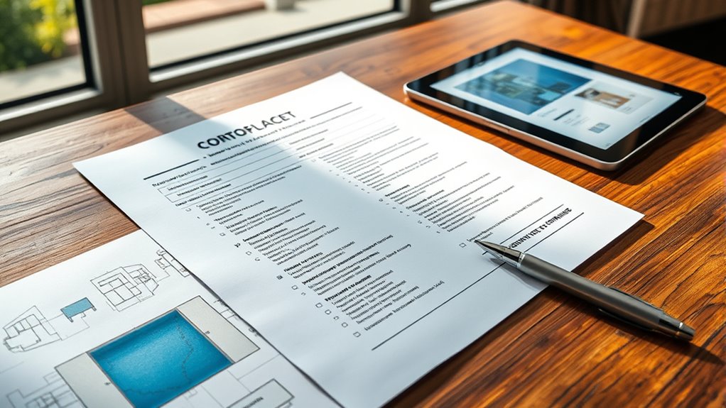 detailed project planning and specifications