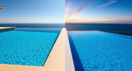 difference in pool edges