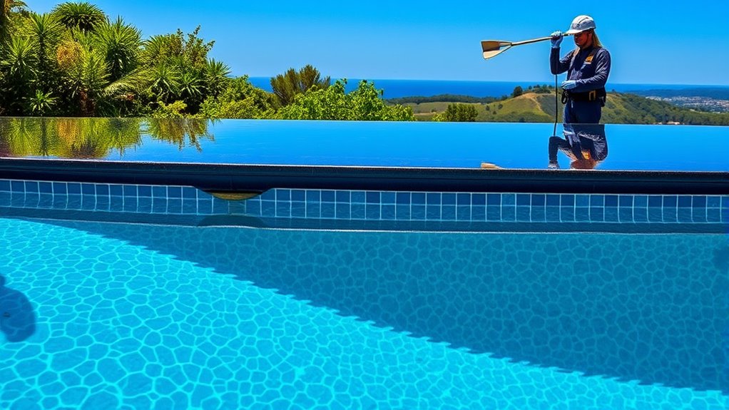 durable waterproofing for infinity pools