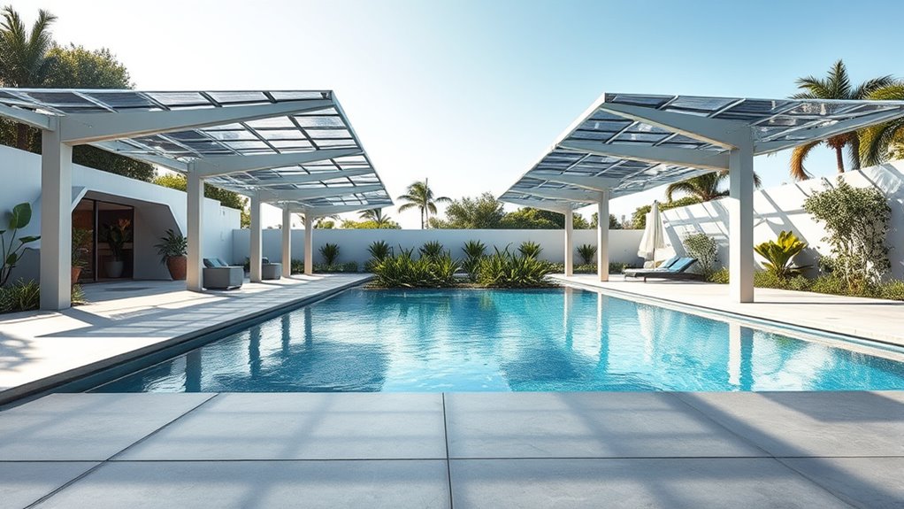 eco friendly solar shade structures