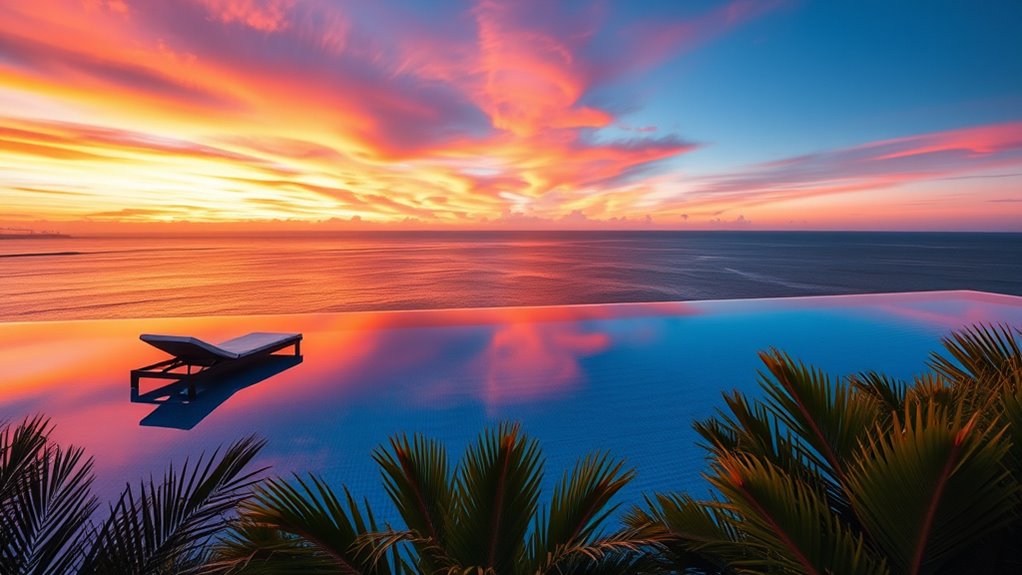 endless luxurious water illusion