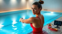 endless pool fat burning workouts