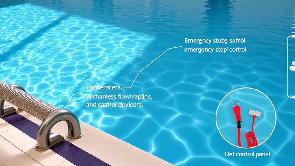 endless pool safety mechanisms