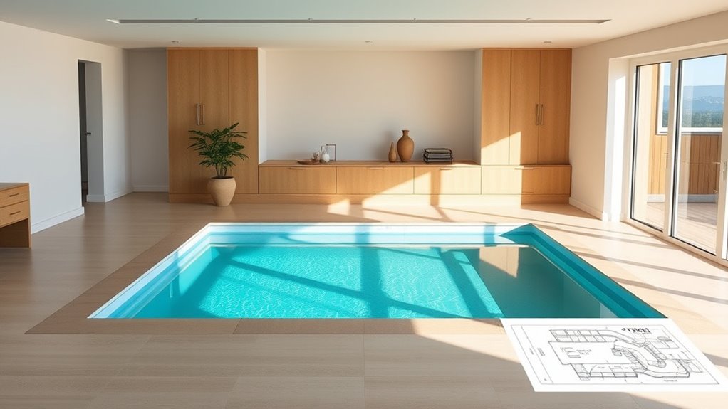 endless pool size specifications