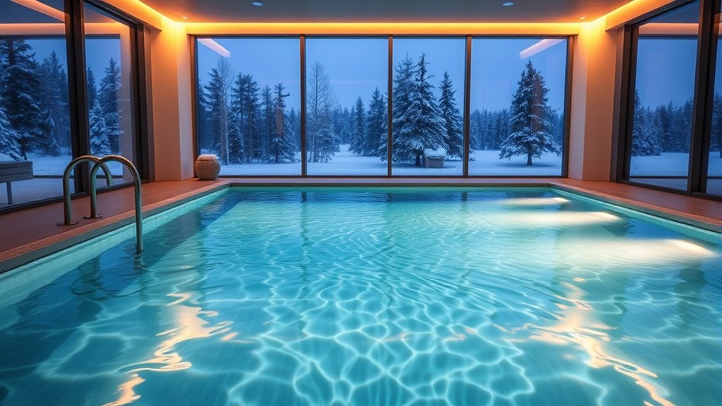 energy efficient quiet pool heating