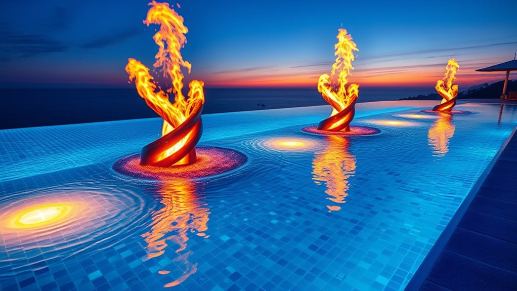 fire and water spectacle
