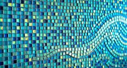 futuristic mosaic tile designs