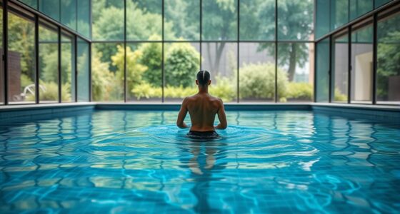 hydrotherapy recovery with pool