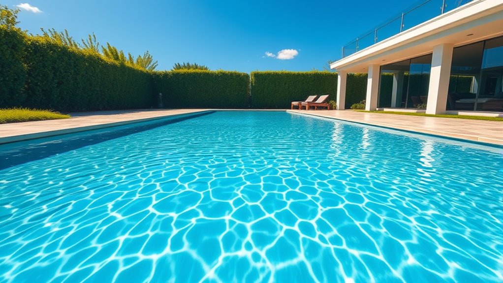 ideal depth for swimming pool