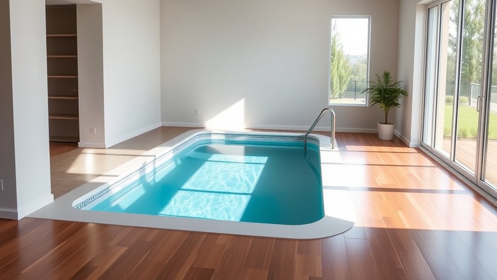 indoor pool space planning