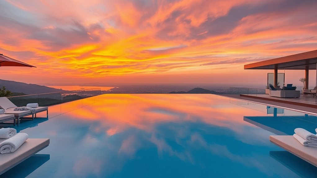 infinity pool entertainment zones