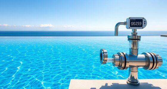 infinity pool flow rate calculations
