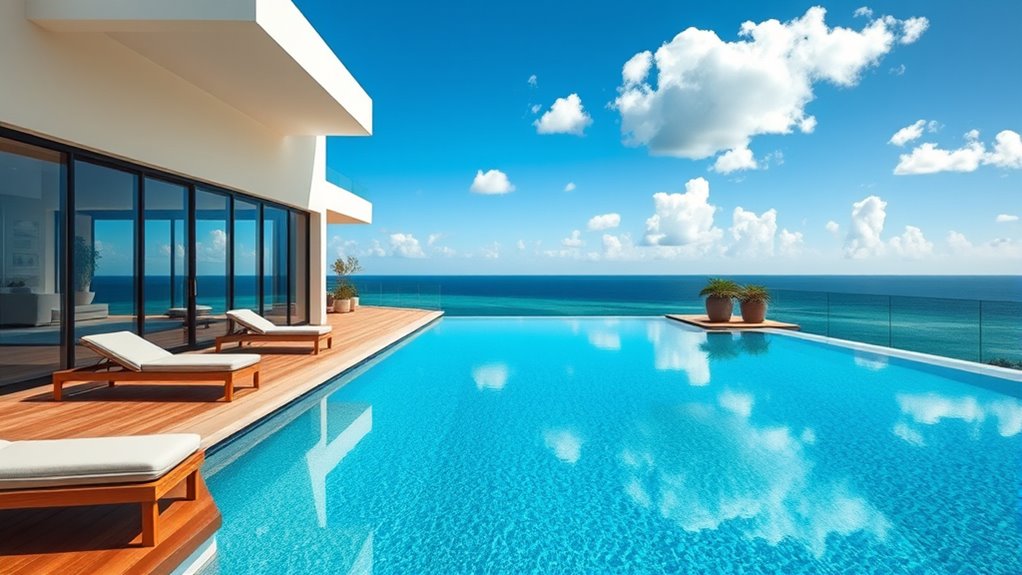 infinity pool increases home value