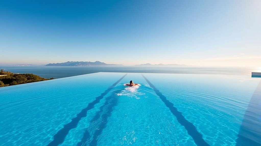 infinity pool lap conversion