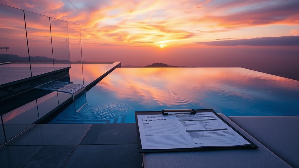 infinity pool liability risks