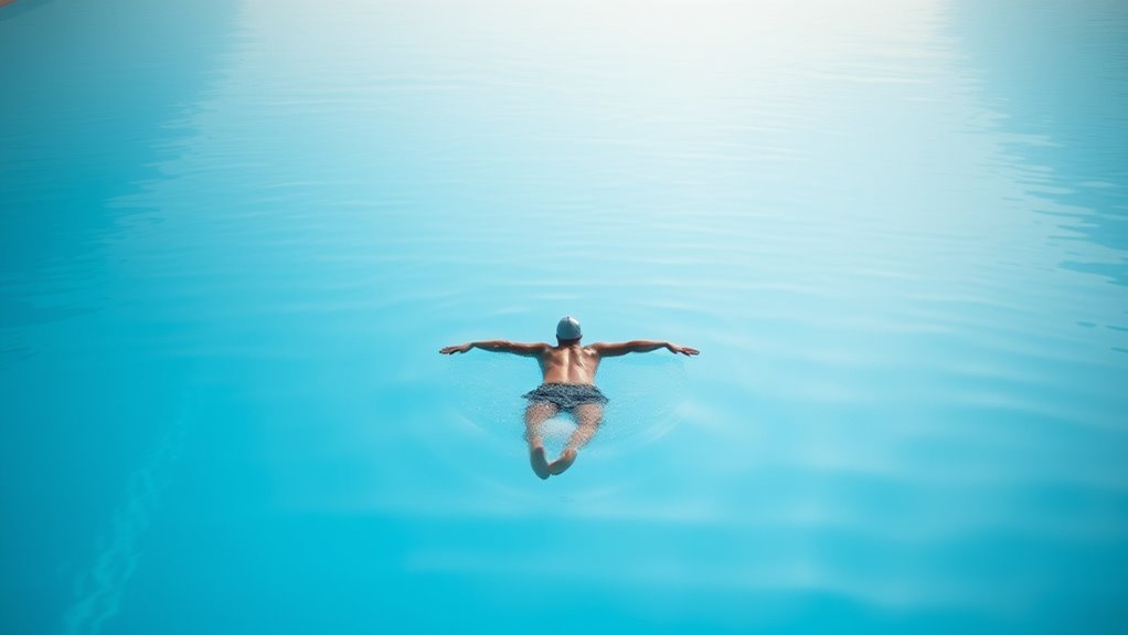 limited swimming space and efficiency