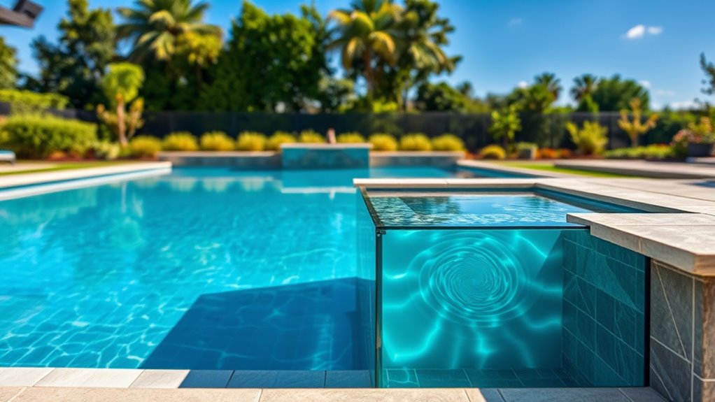 long narrow swimming pools