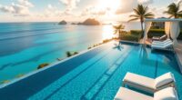 luxury infinity pool design