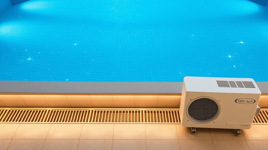 maintain optimal pool temperature