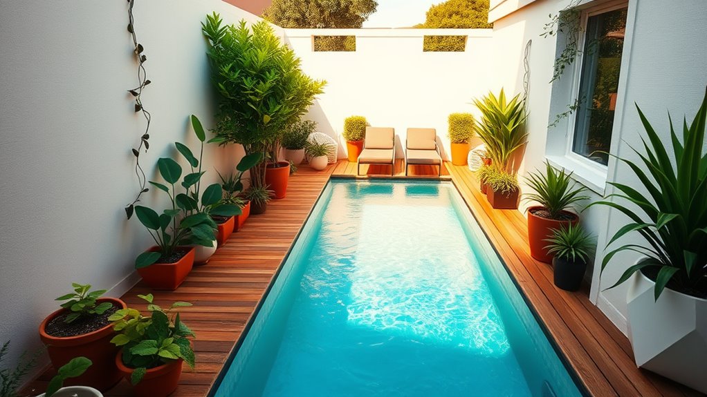 maximize small backyard space